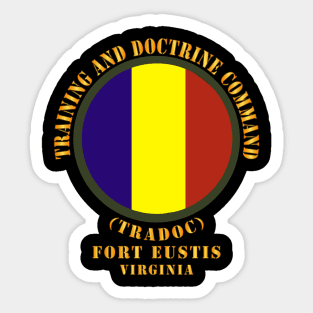 US Army Training and Doctrine Command (TRADOC) - Ft Eustis VA Sticker